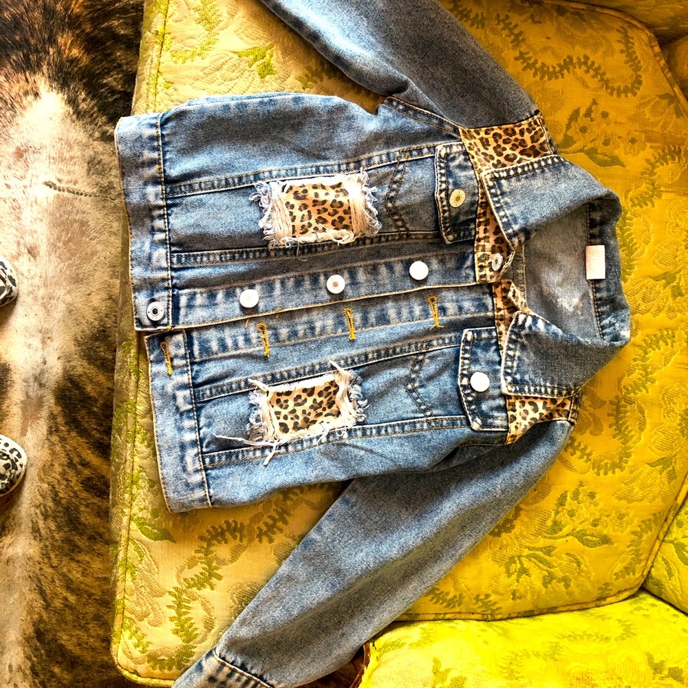 Denim kids jacket